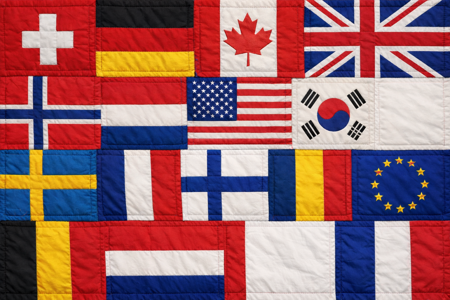 Quilt of countries